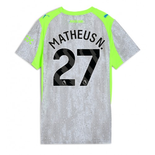 Ženski Nogometni dresi Manchester City Matheus Nunes #27 Tretji 2025-26 Kratek Rokav